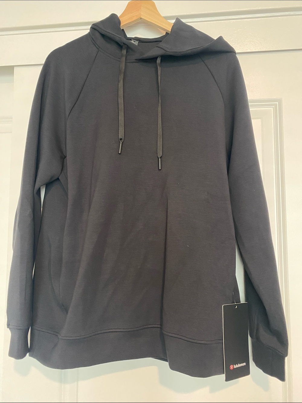 Lululemon Men’s Black Smooth Spacer Pullover Hoodie